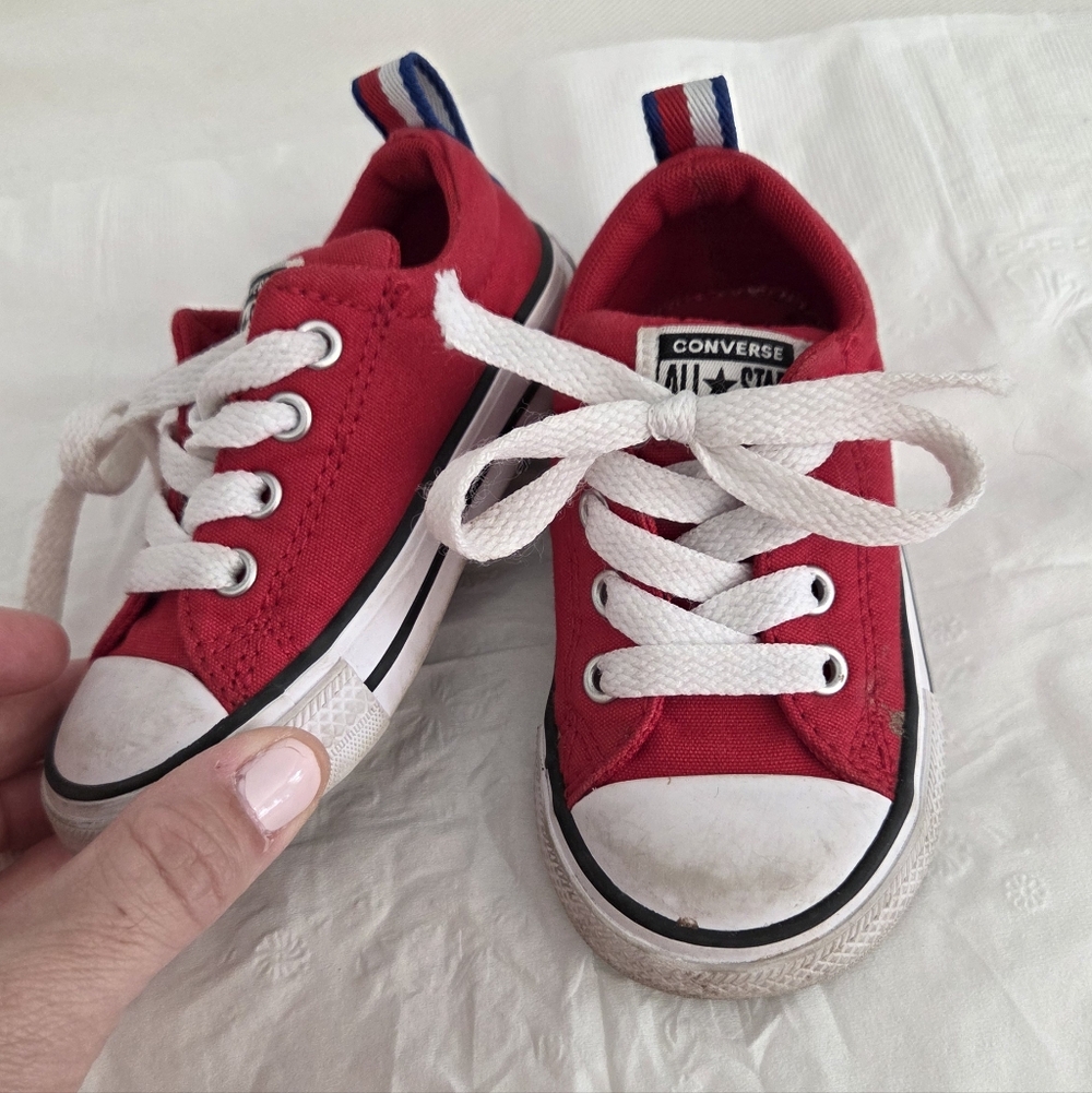 Converse Kids Red Sneakers